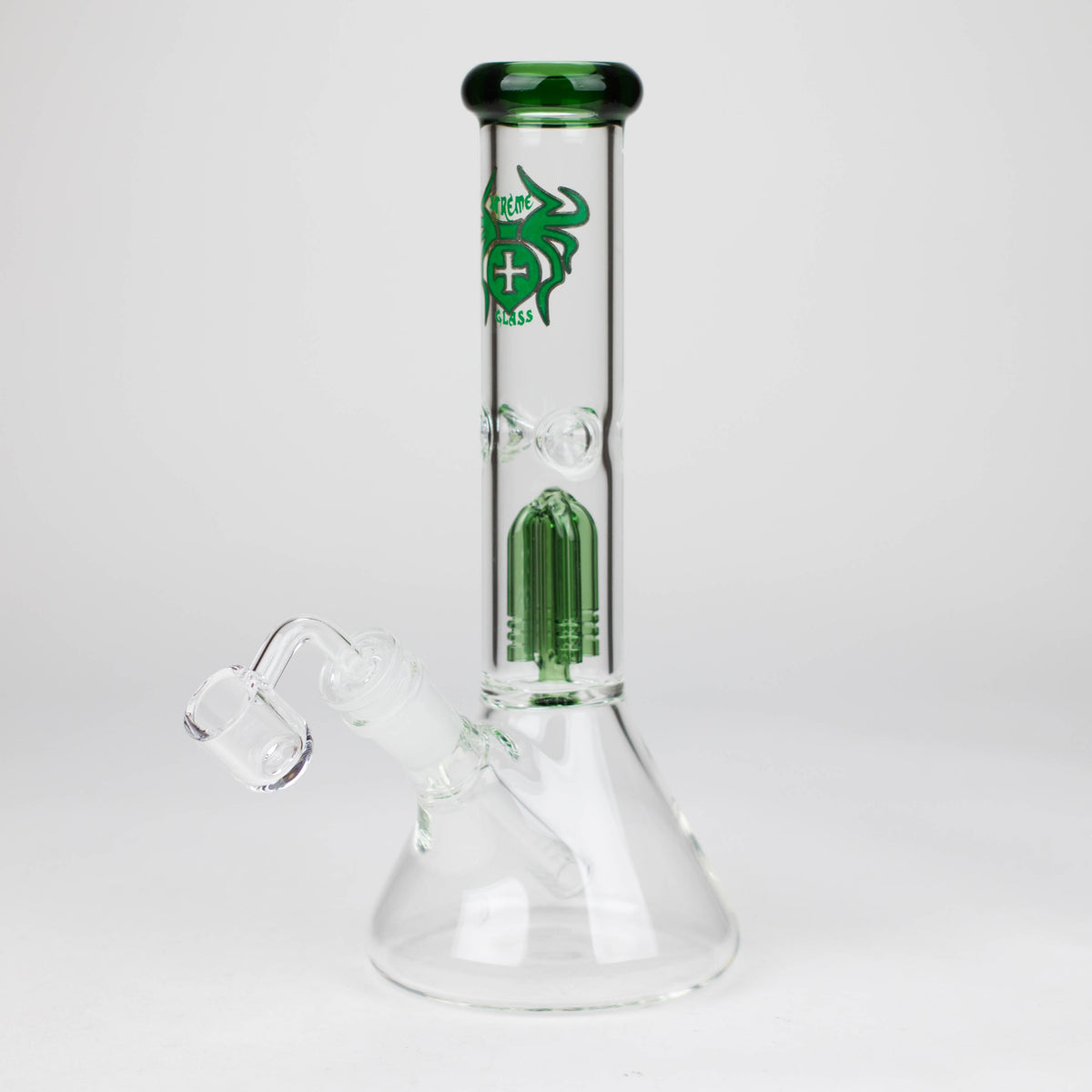 Green Dab Rig With Tree Arm Perc from XTREME Glass