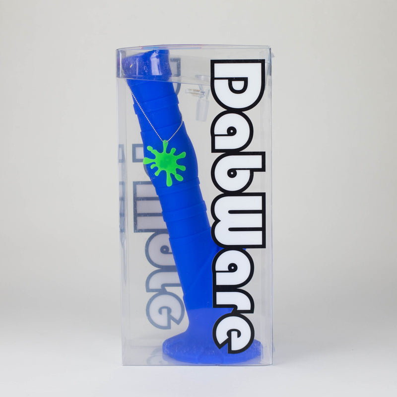 Dabware 14-Inch Straight Tube Silicone Bong in Packaging