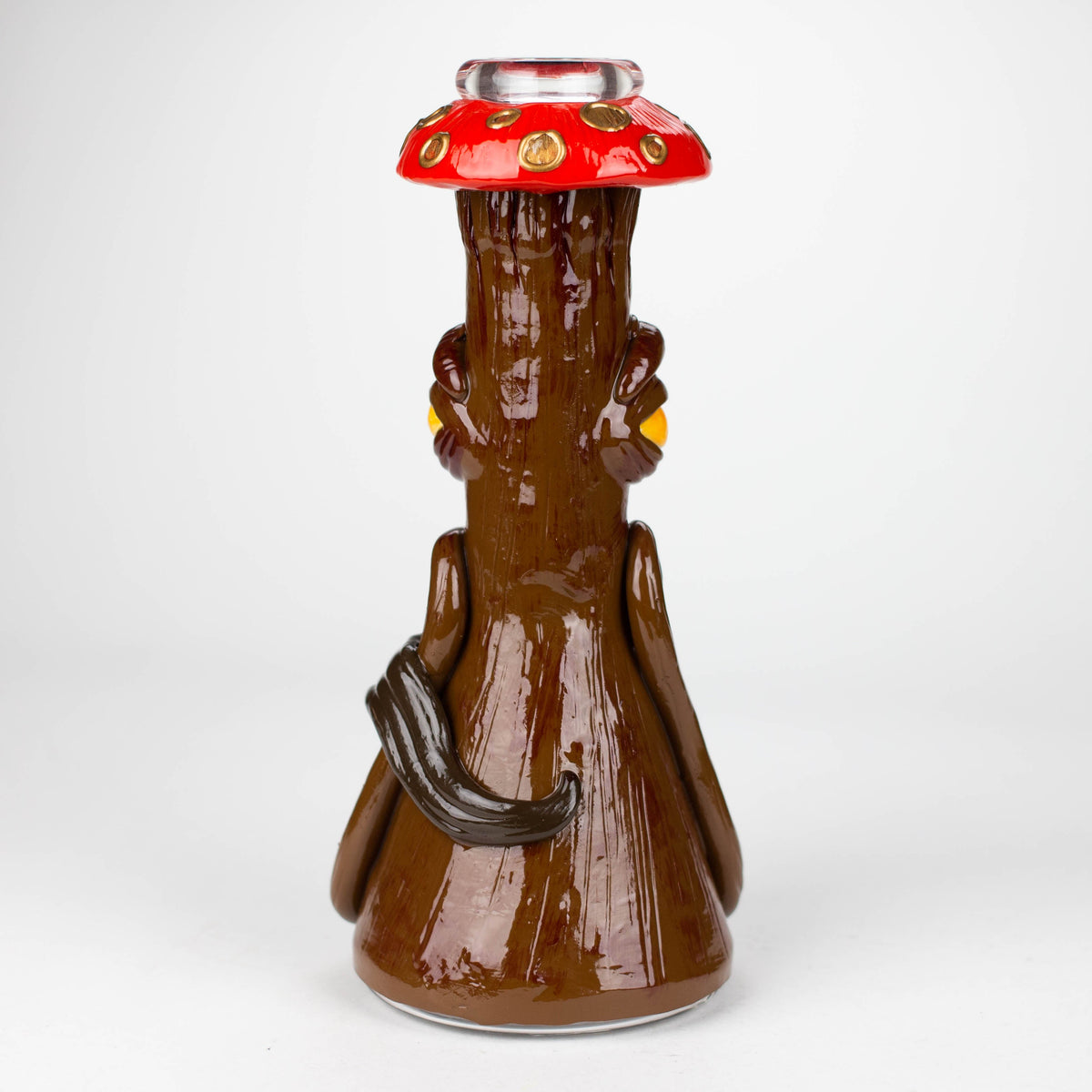 Back of the 3D Resin Demonic Mushroom Beaker Bong 