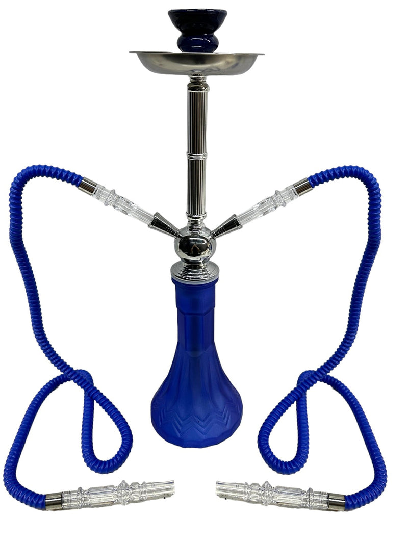 28 Inch Big Blue Hookah Starter Kit with Flavored Shisha