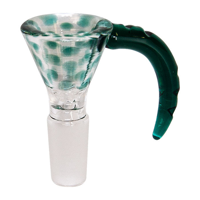 Dragon Horn Bowl Piece Blue