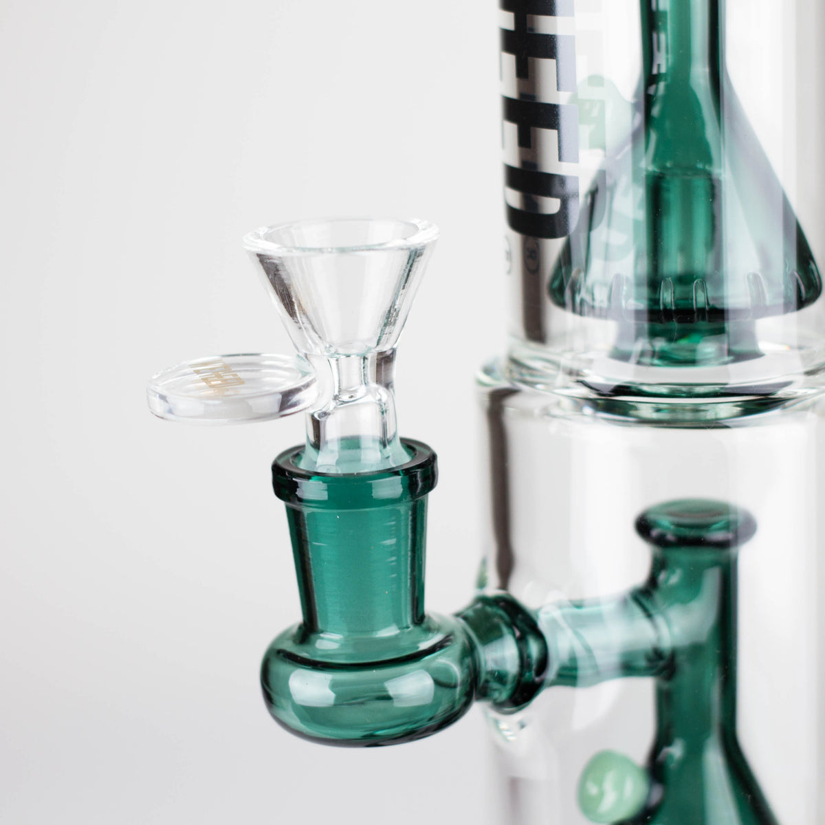 Bowl Piece for the 11 Inch Dual-Chamber Bong With Stacked Percolators by WENEED Glass