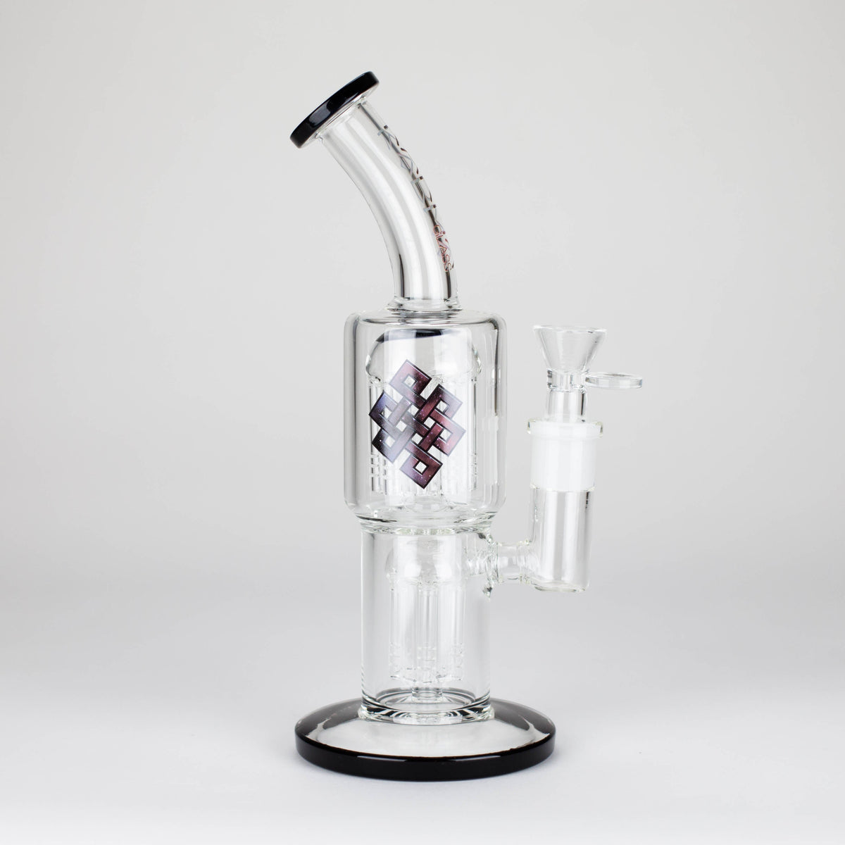 Dual Tree Perc Bong in 11 Inches from Karma Glass