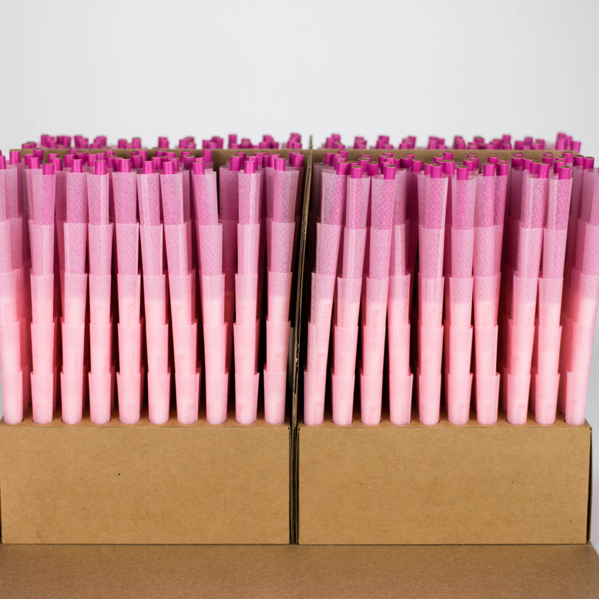 Box of 1000 Elements | Ultra-Thin Pink Pre Rolled Cones