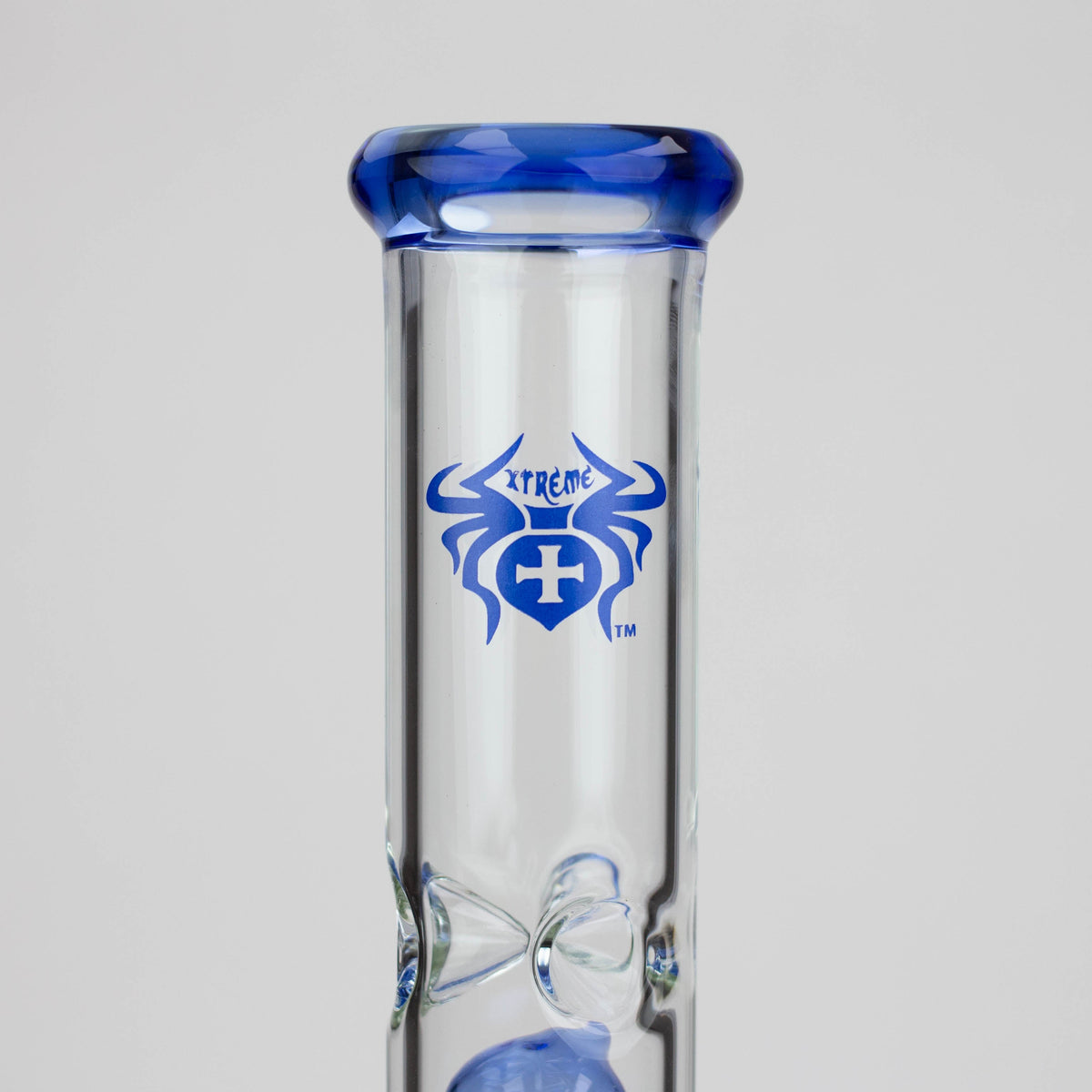 Glass Neck of the Xtreme 26 inch Quad-Percolator Straight Tube Bong 