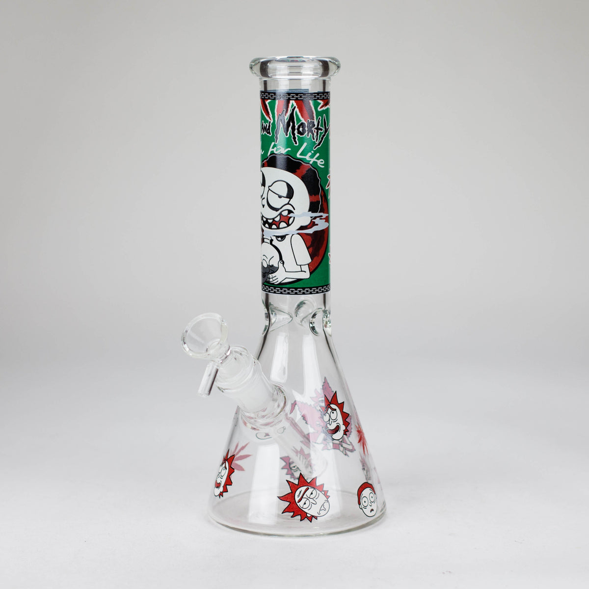 Faded Morty Design on the Cosmic Blast Rick And Morty Bong