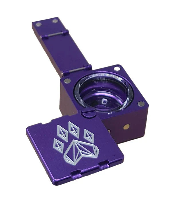 Magnetic Foldable Pipe in Purple