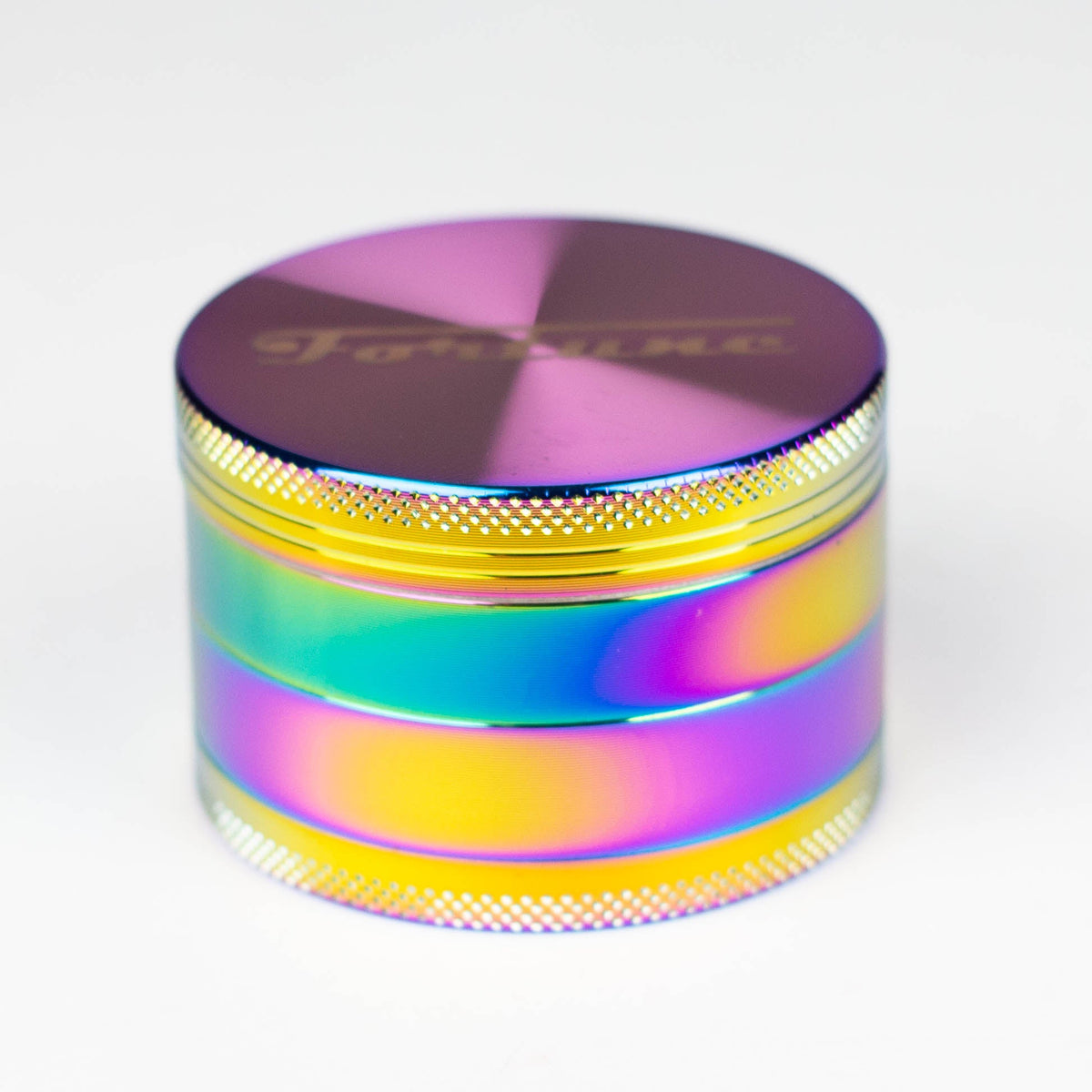 63MM 4-Piece Rainbow Herb Grinder from Fortune