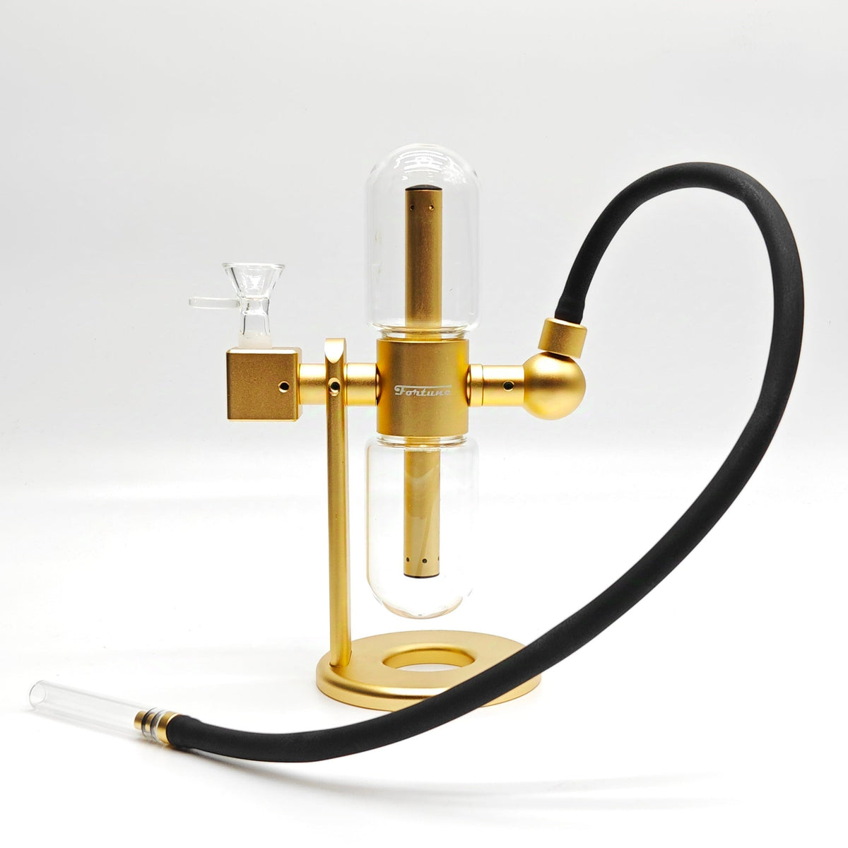 Fortune Mini Gravity Infuser Bong in Gold