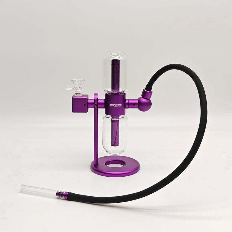 Fortune Mini Gravity Infuser Bong in Purple