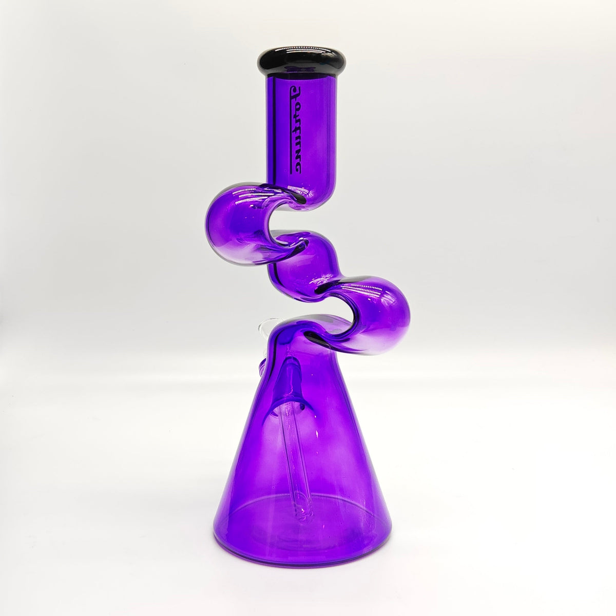 Purple Zig-Zag Zong Bong from Fortune