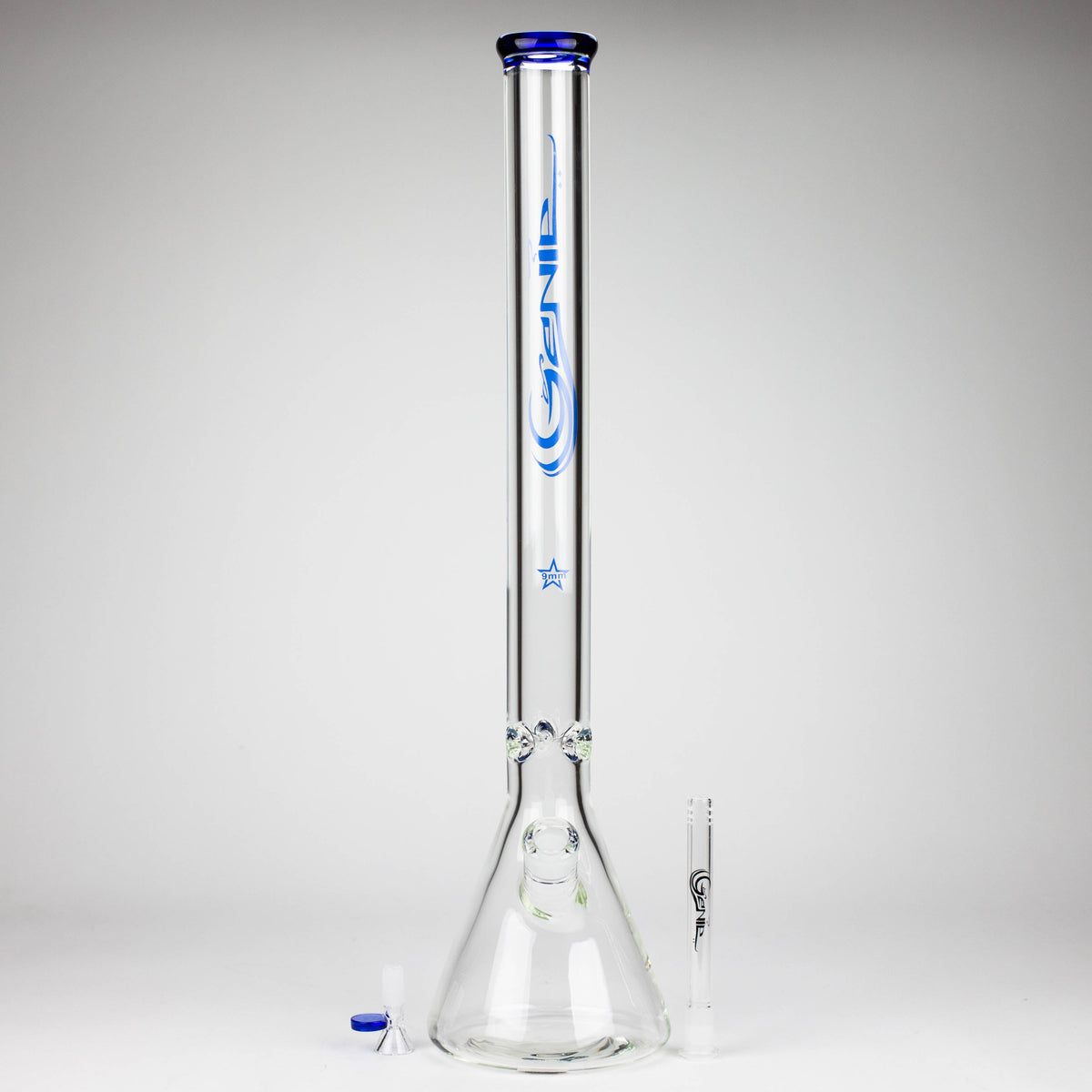 GENIE 24-Inch Huge Beaker Bong with bowl piece and downstem