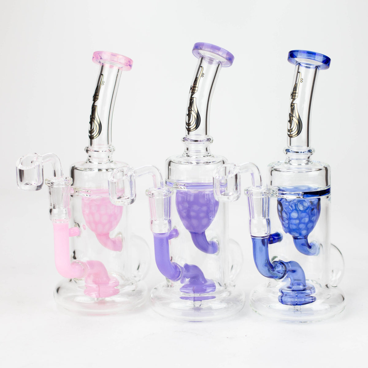 Genie 9 inch Recycler Dab Rig