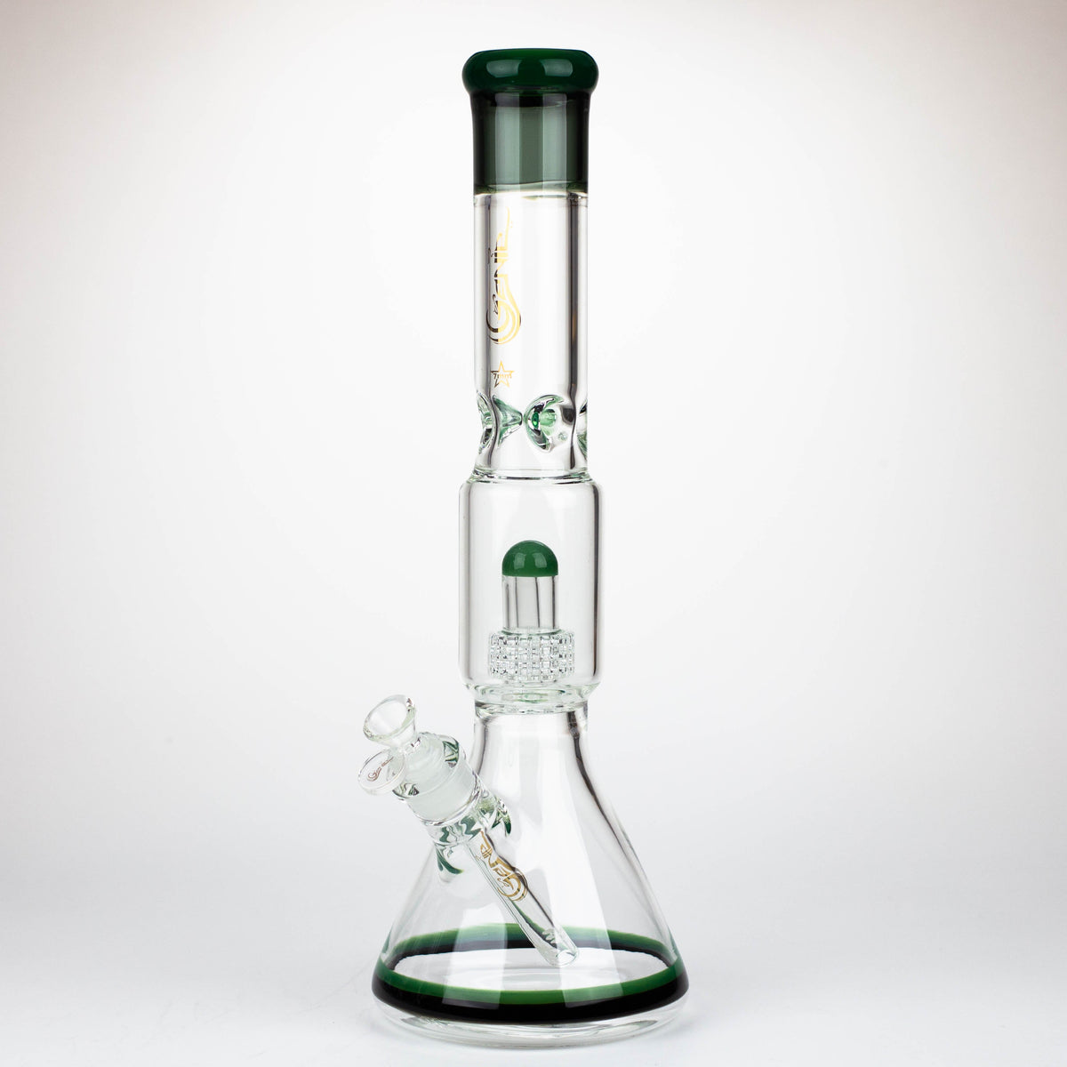 17 Inch Showerhead Perc Bong by GENIE