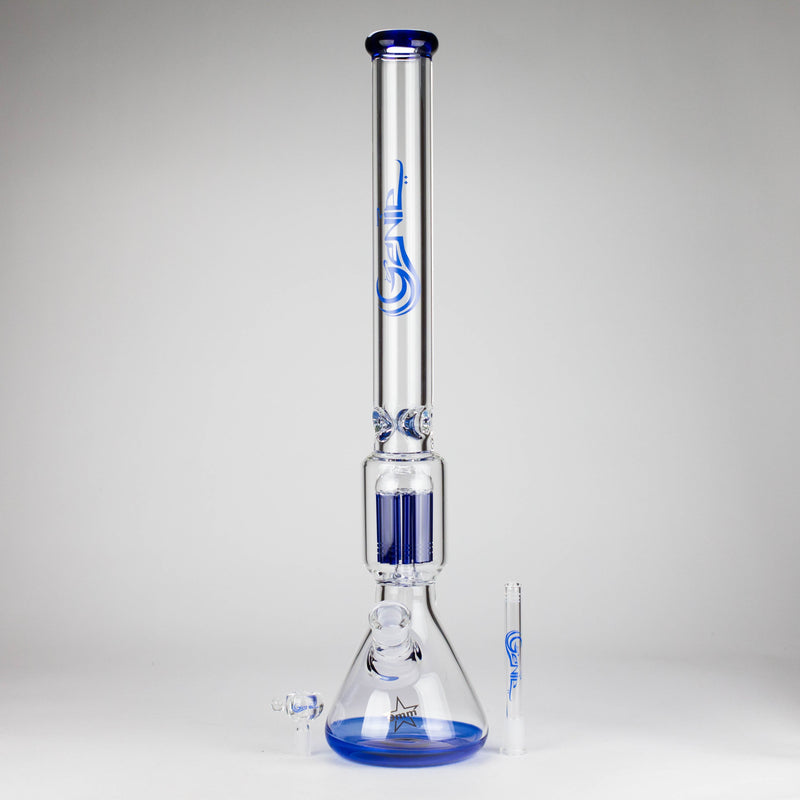 Blue Genie Thick-Ass Tree Perc Beaker Bong