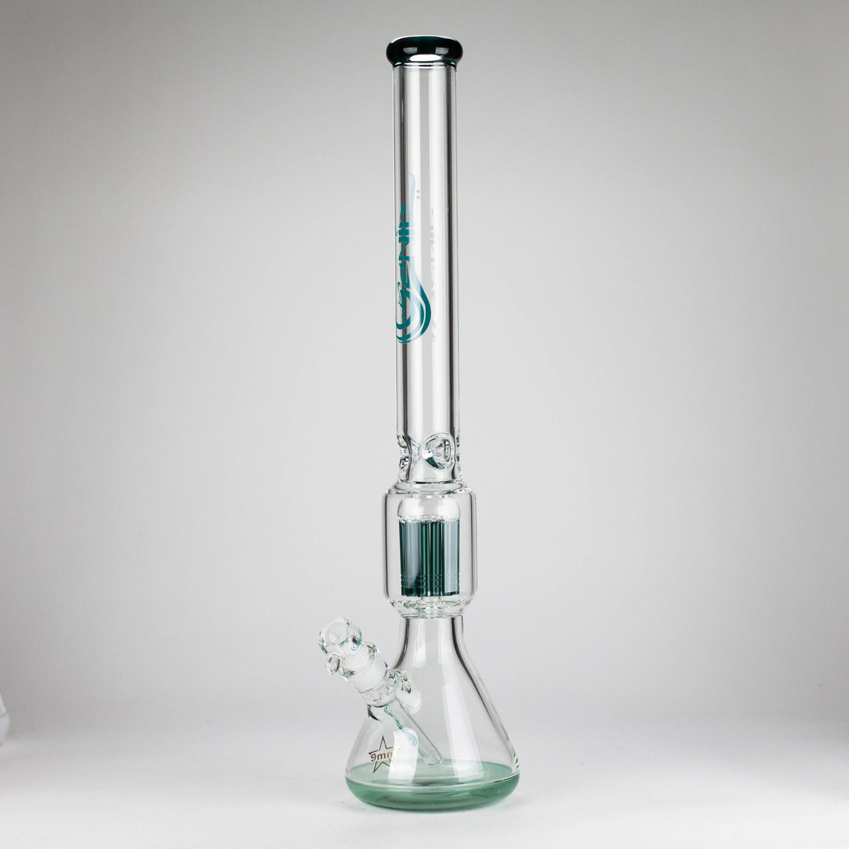 Green Genie Thick-Ass Tree Perc Beaker Bong