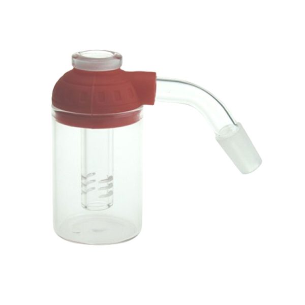 Glass Ash Catcher with Silicone Cap