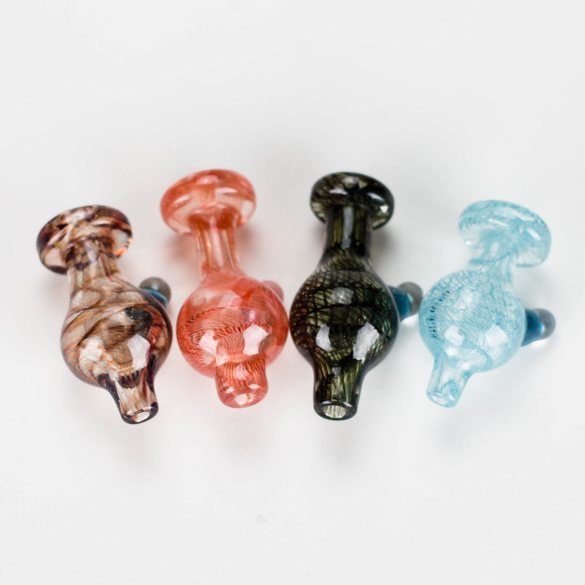 Glass Bubble Carb Caps for dabbing