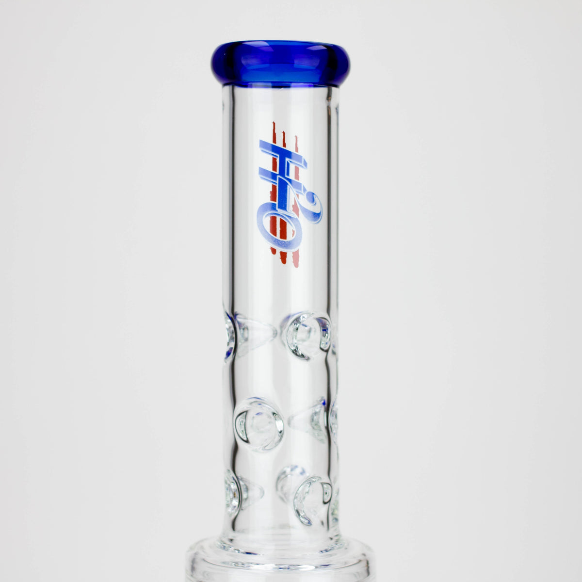 Glass Tube of the H2O 21 inch Straight Tube Percolator Bong 