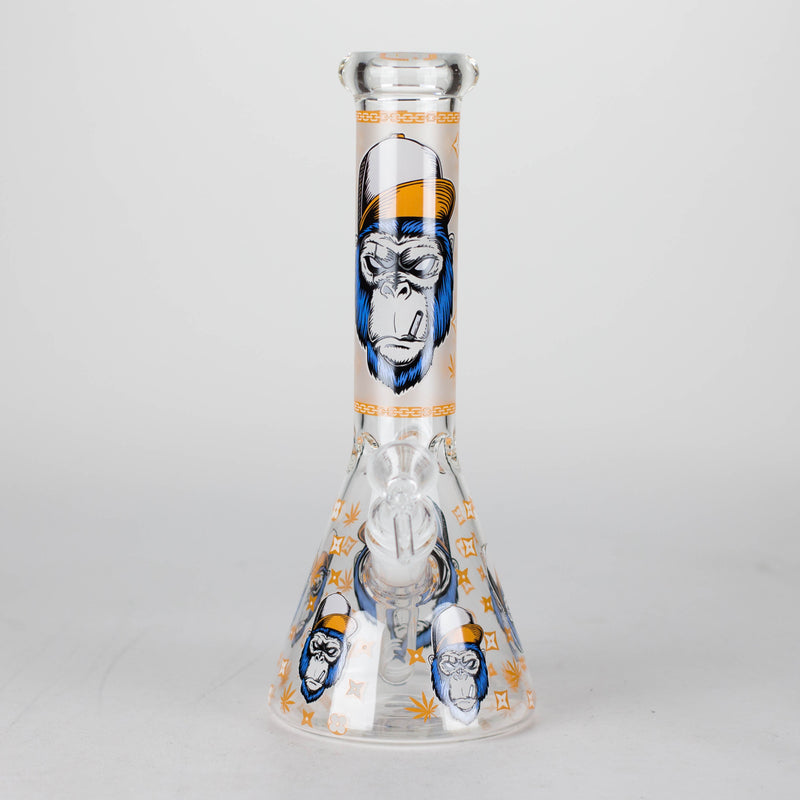 10 Inch Gorillaz Beaker Bong