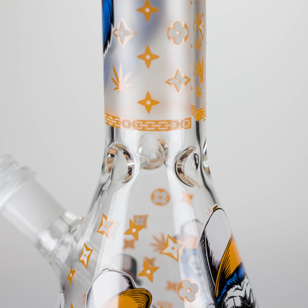 Ice Catcher in the 10 Inch Gorillaz Beaker Bong