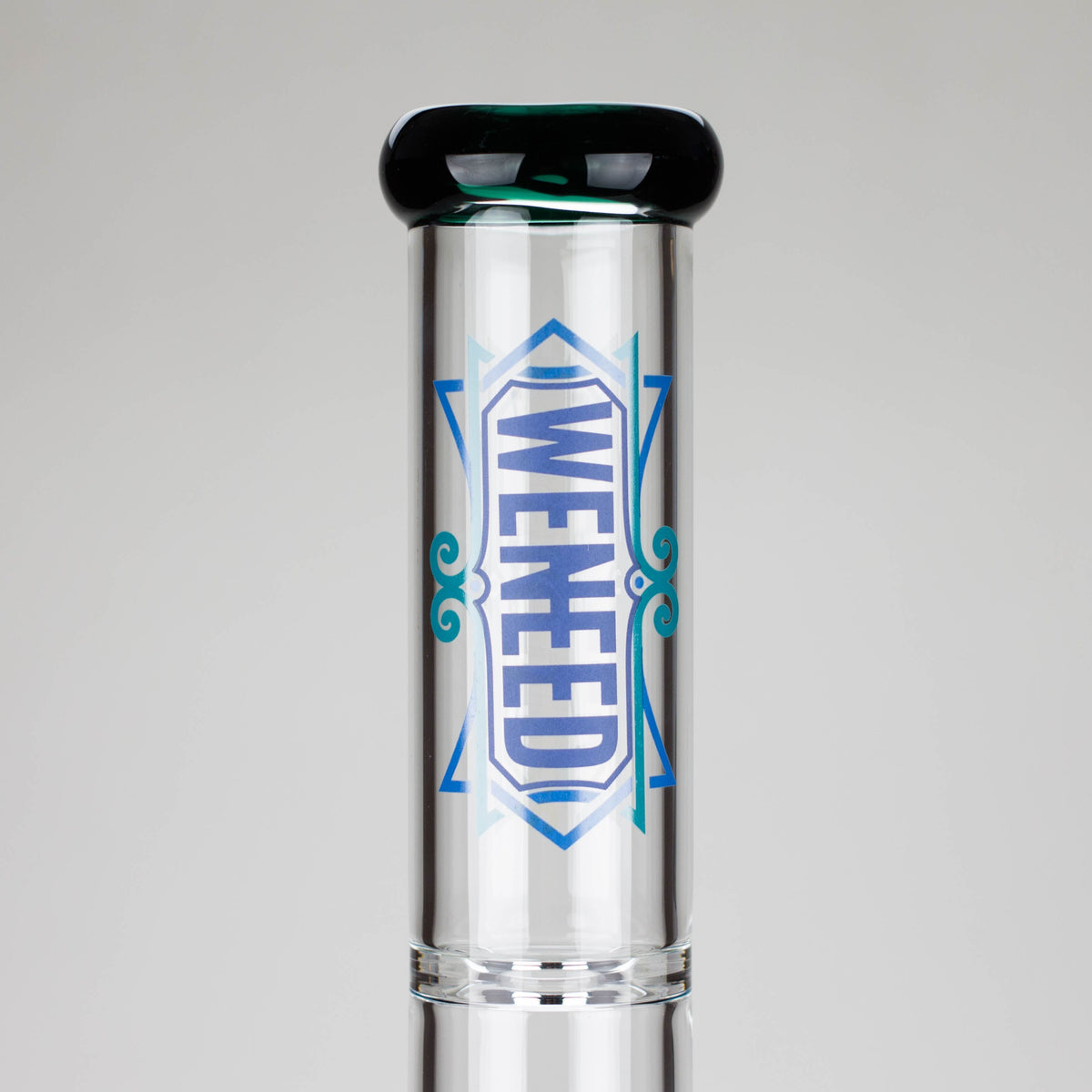 Glass Neck of the 20 Inch Gravity Pillar Perc Bong by WENEED