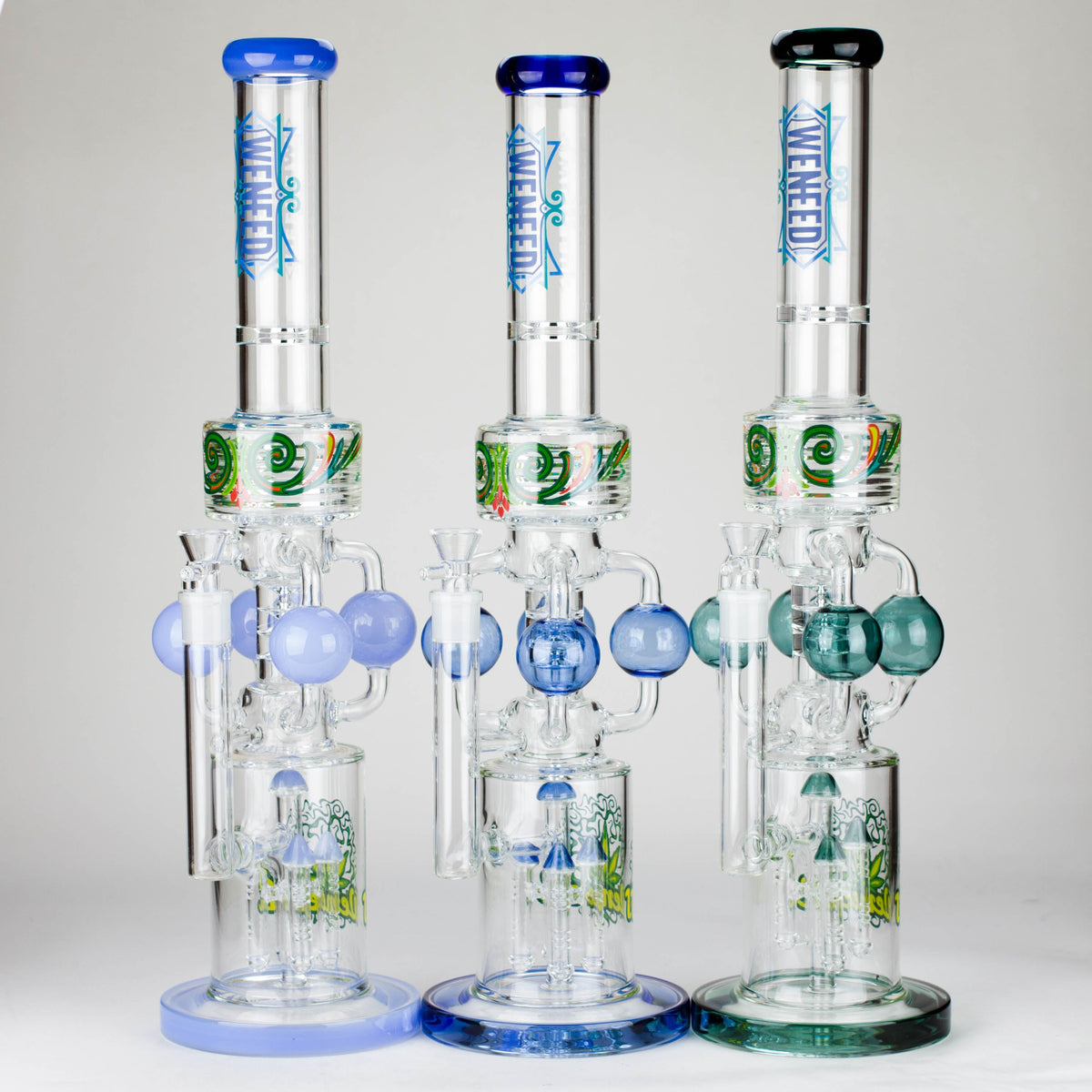 20 Inch Gravity Pillar Perc Bong