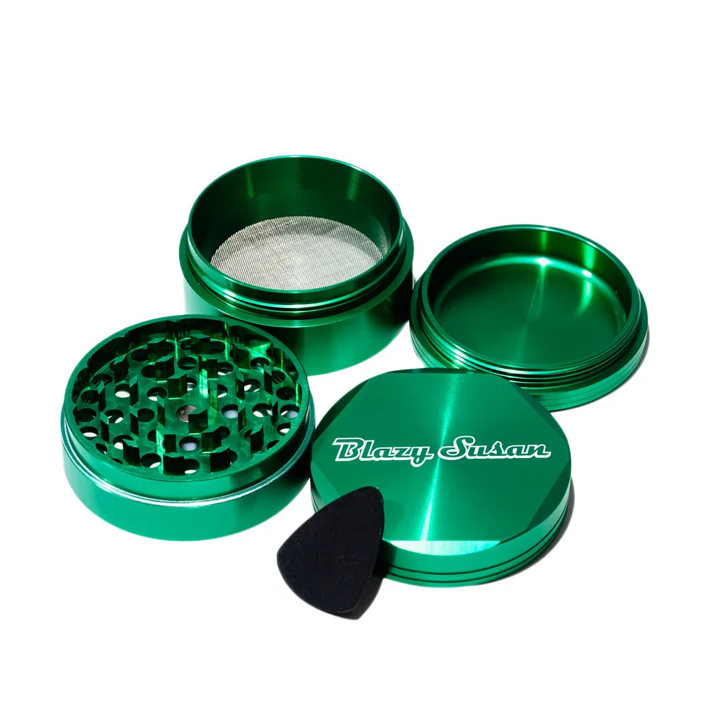 Green Aluminum Grinder from Blazy Suzan