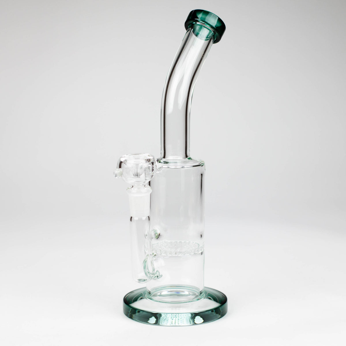 11 Inch Green Honeycomb Diffuser Bong 