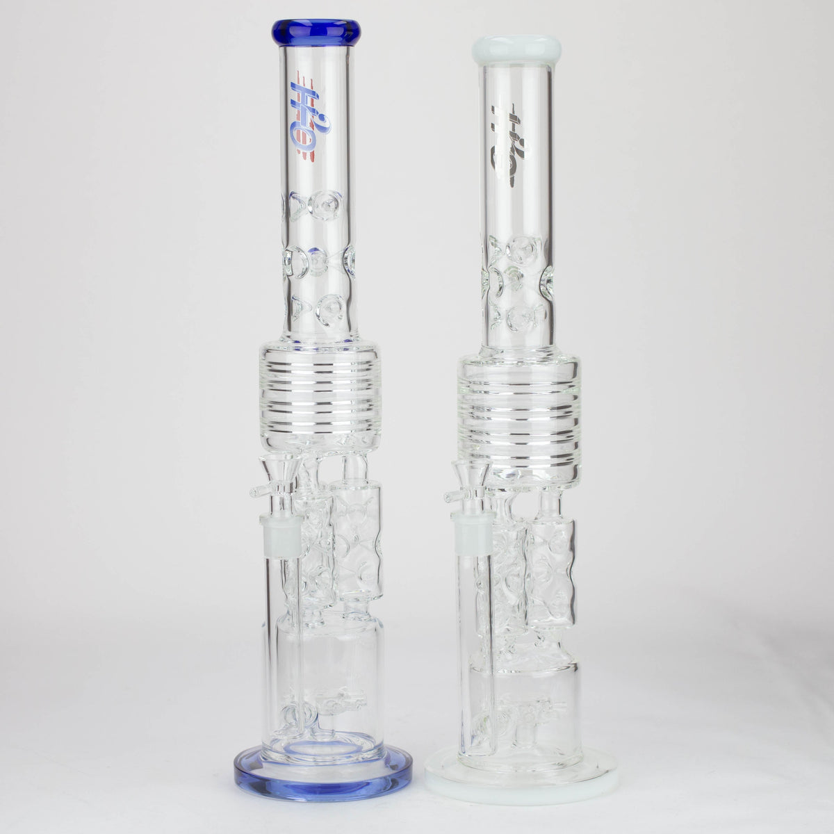 H2O | 21" Straight Tube Percolator Bong