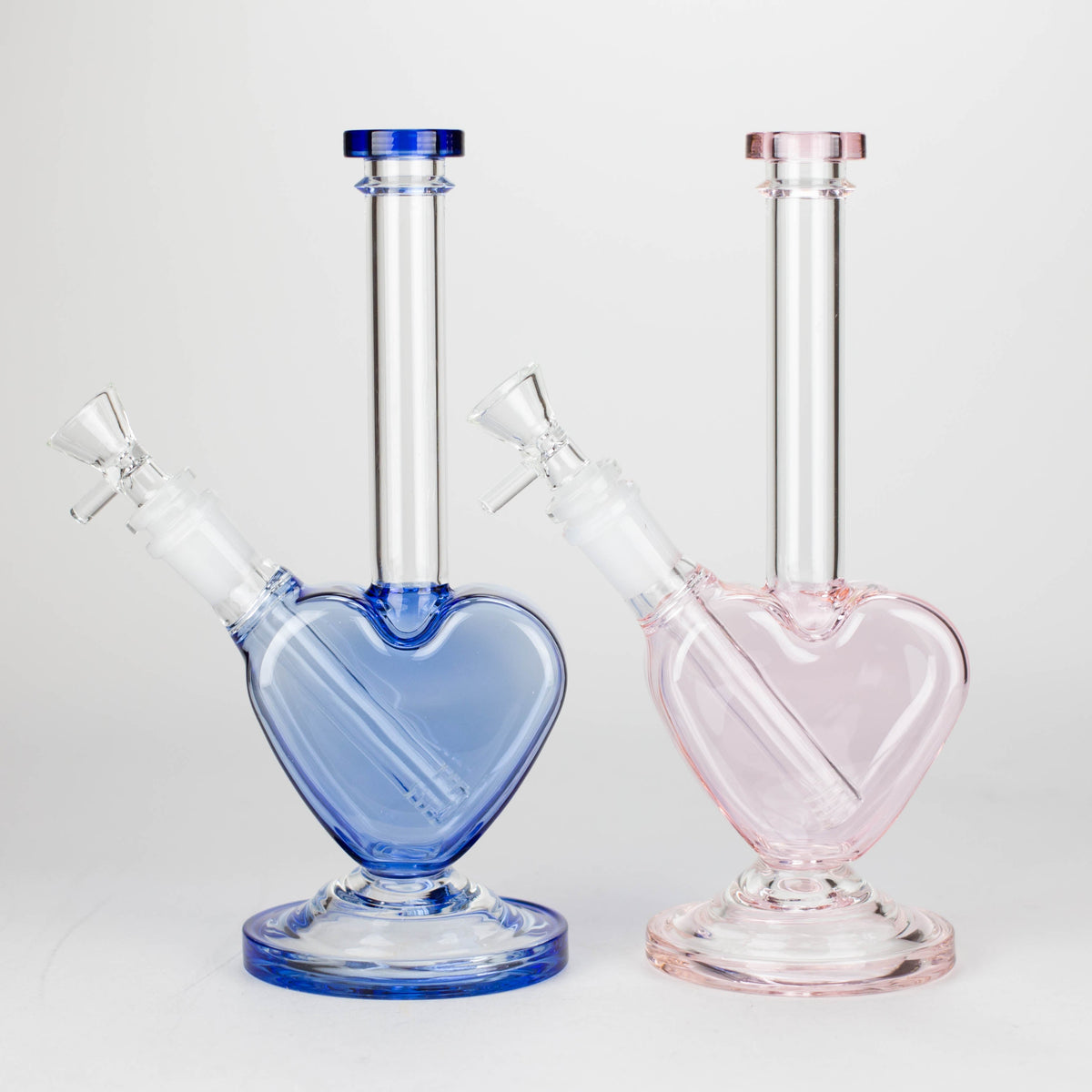 10" Glass Heart Bong for Valentines Day