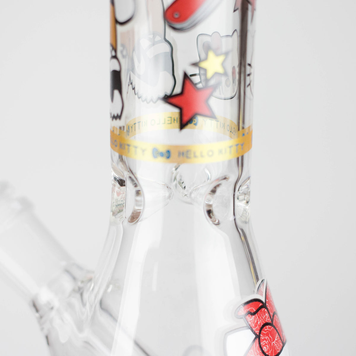 Hello Kitty Thug Life Beaker Bong With ice Catcher
