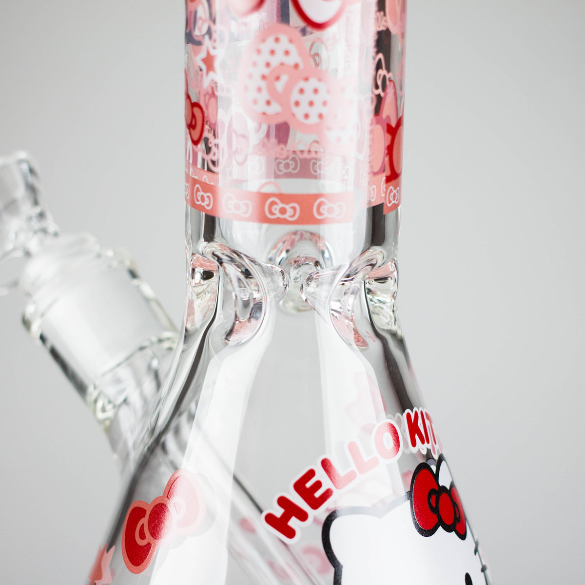 Hello Kitty Bong With Ice Catcher