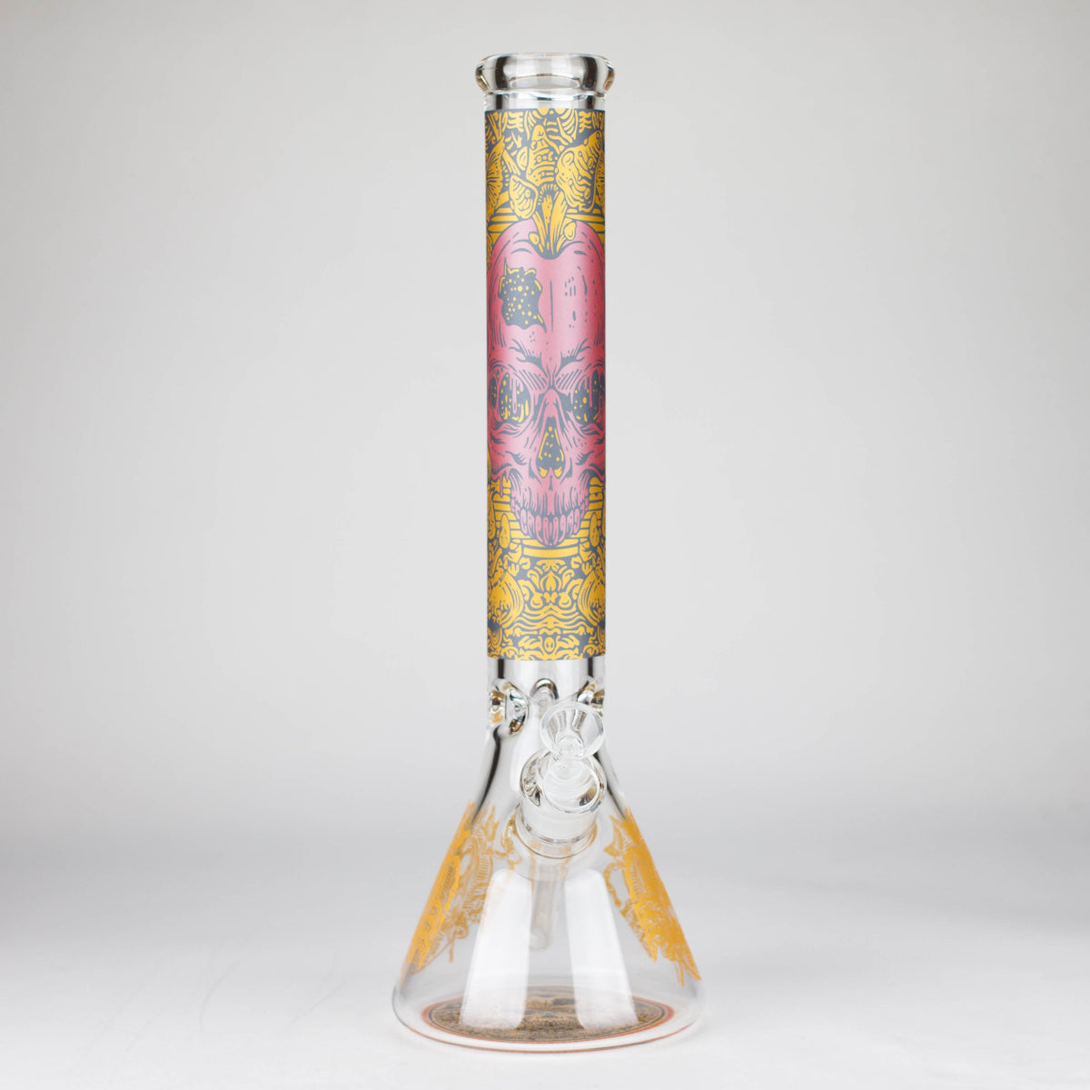 Bones Design on the 16 Inch Hellspawn Beaker Bong 