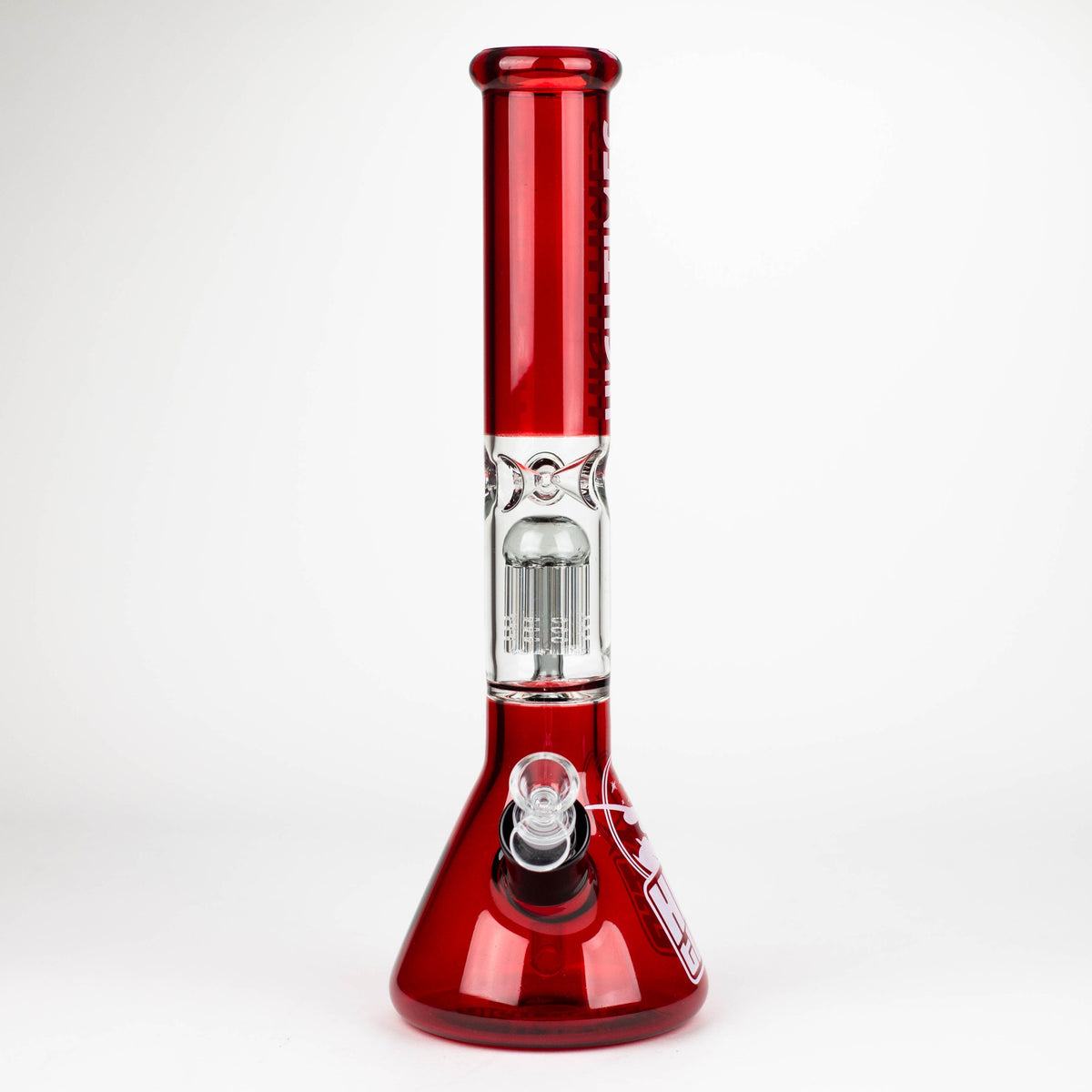 Infyniti 16 inch High Times Red Tree-Arm Perc Bong 