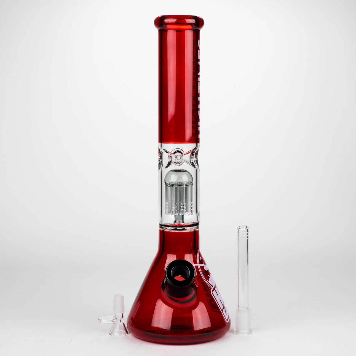 Infyniti 16 inch High Times Tree-Arm Perc Bong with bowl piece and downstem