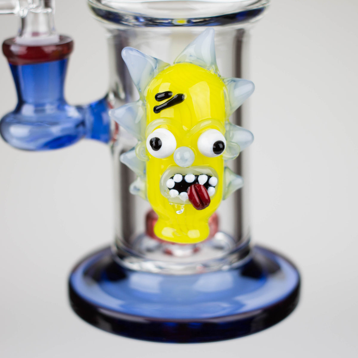 Small Homer Simpson Bong With Showerhead Diffuser