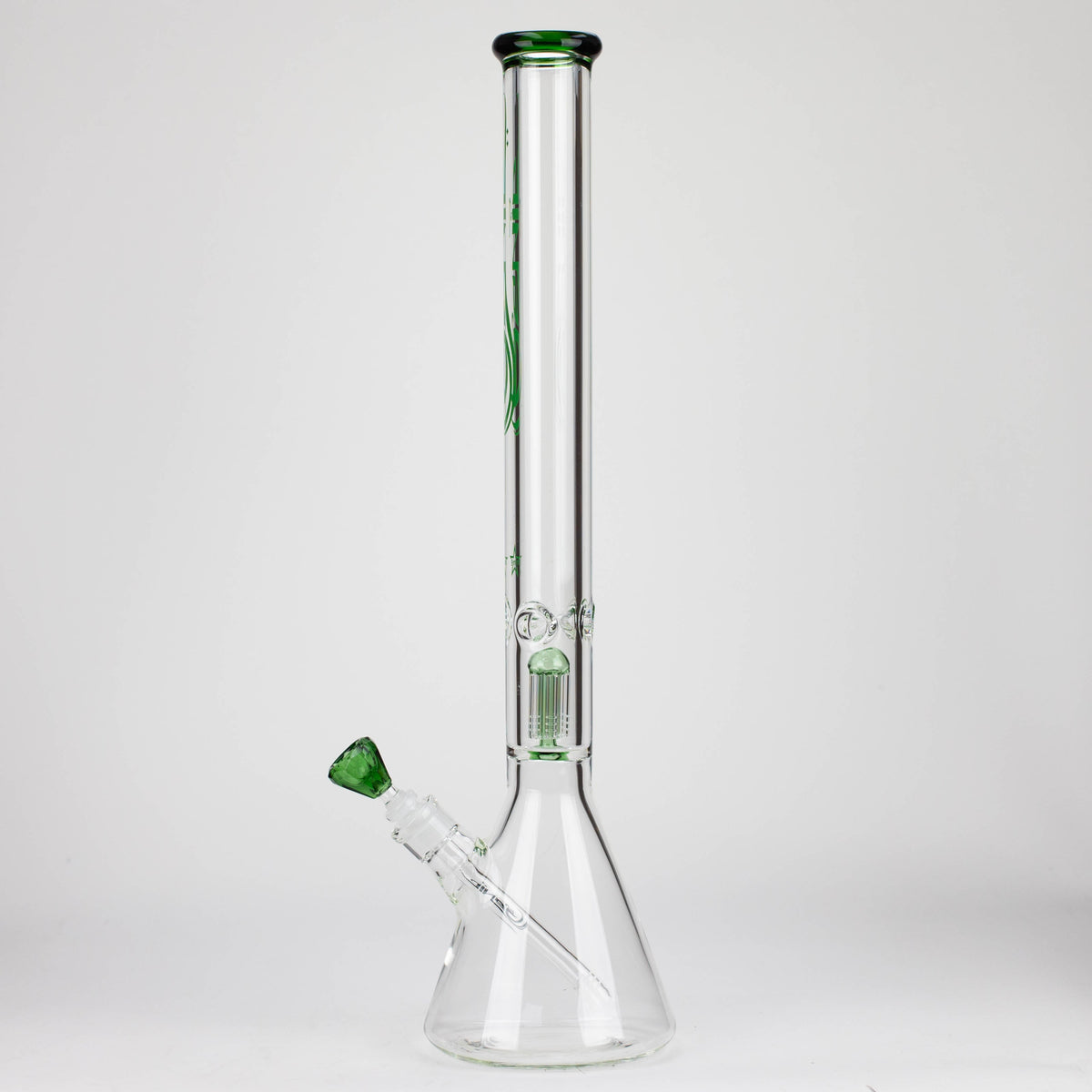 24 Inch Huge Beaker Bong With Tree Perc by GENIE Glass