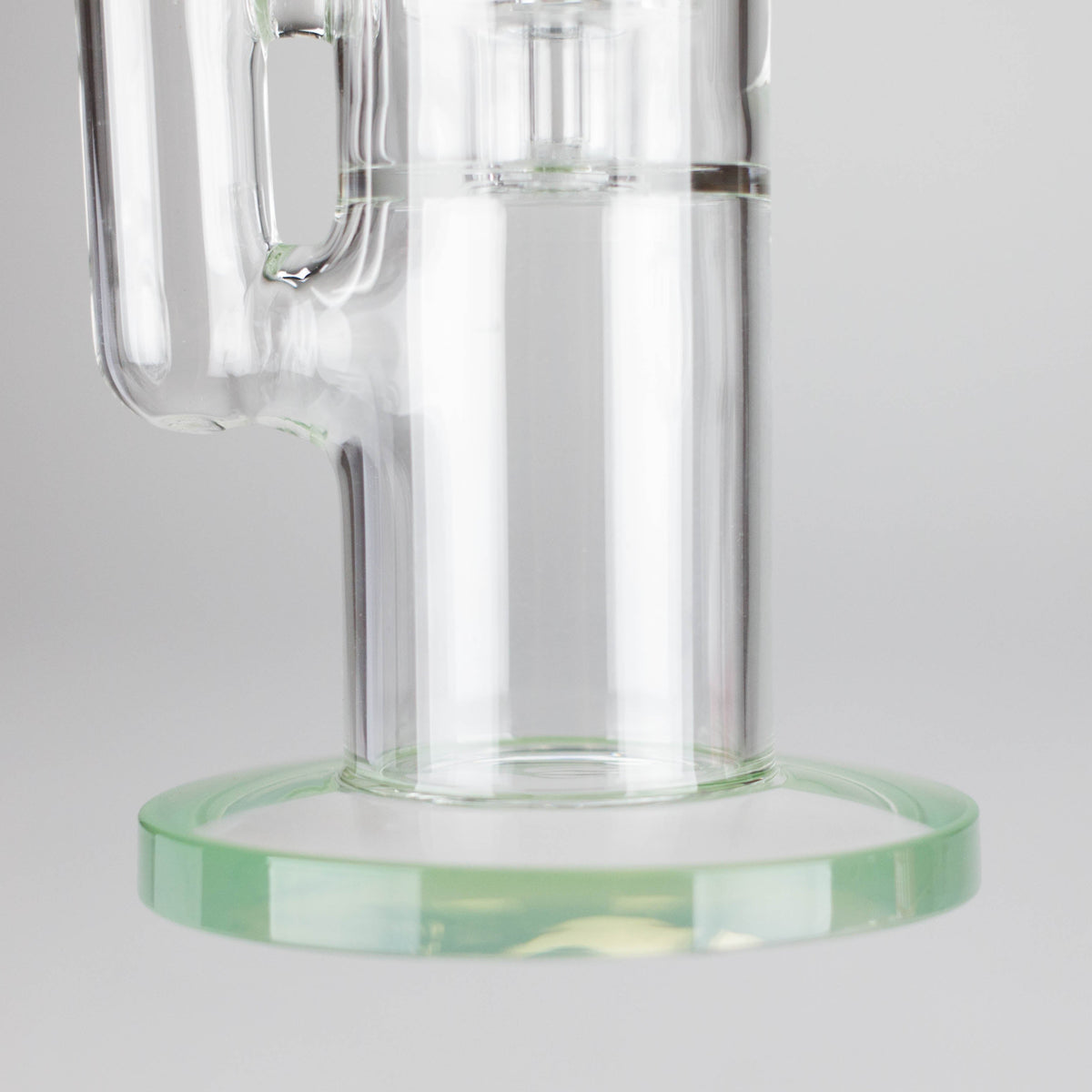 Huge Straight Tube Bong Base With Dual Percolators 