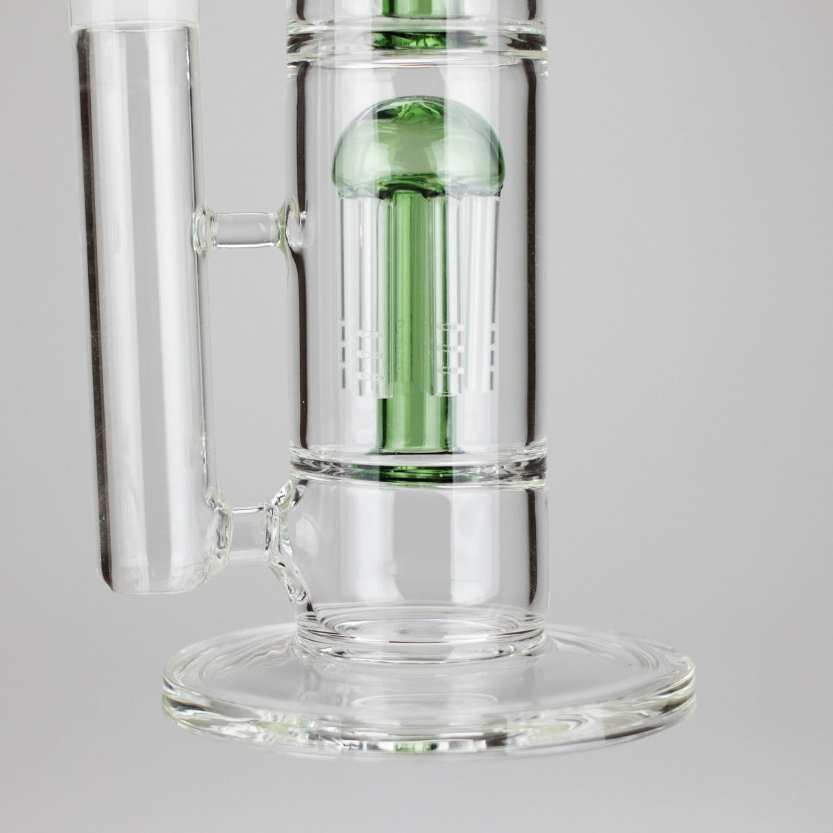 Huge Triple-Perc Straight Tube Bong Base