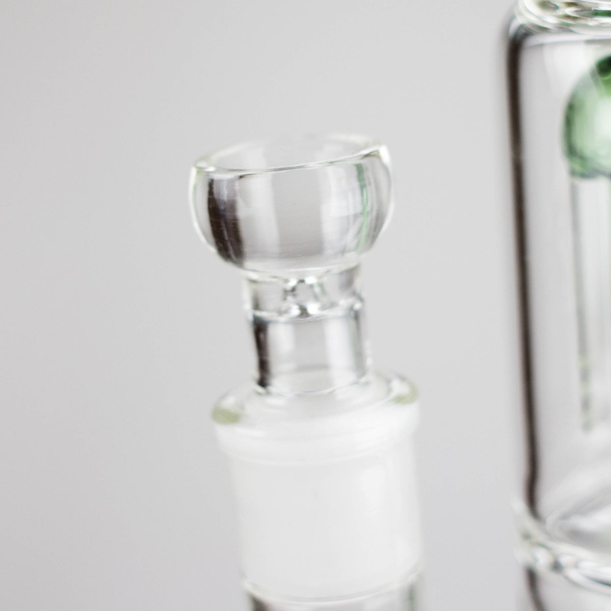 Huge Triple-Perc Straight Tube Bong Bowl Piece