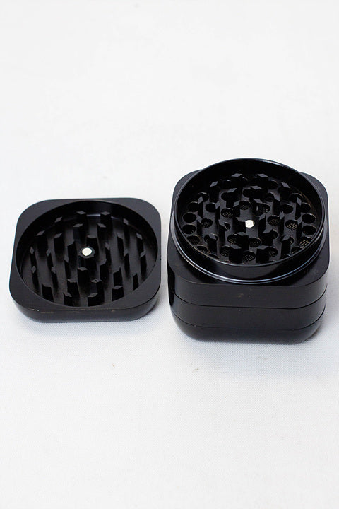 Zinc Herb Grinder in Black by Infyniti