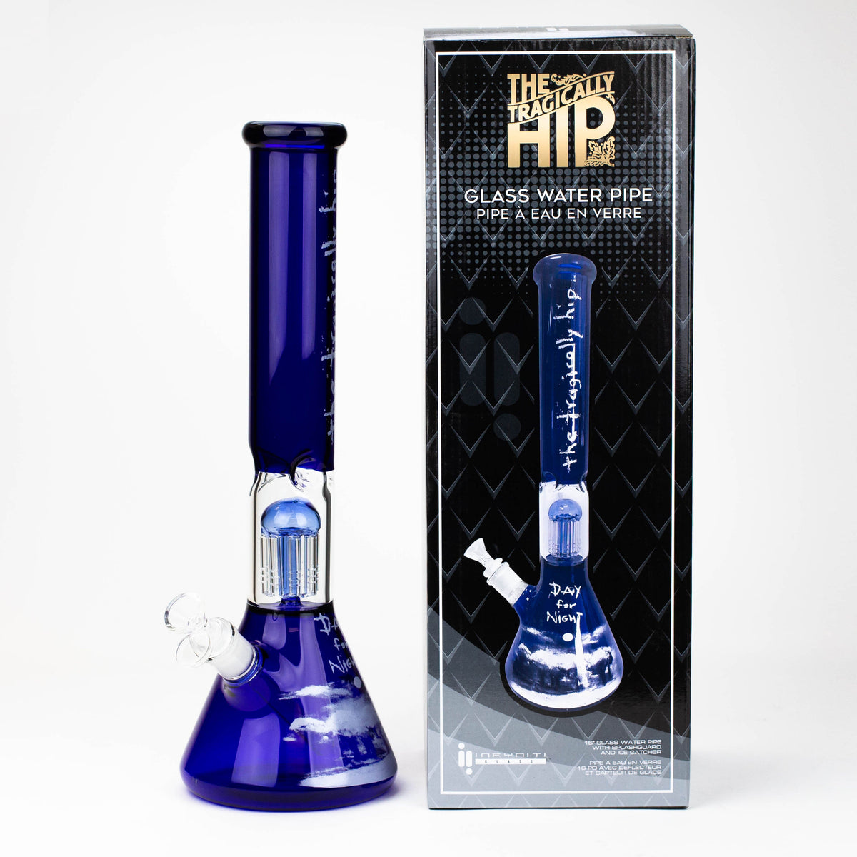 The Tragically Hip Tree Perc Beaker Bong by Infyniti with gift box