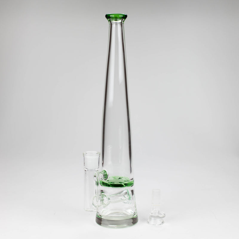 The Kind Glass Giggles Dual Percolator Bong with Bowl Piece