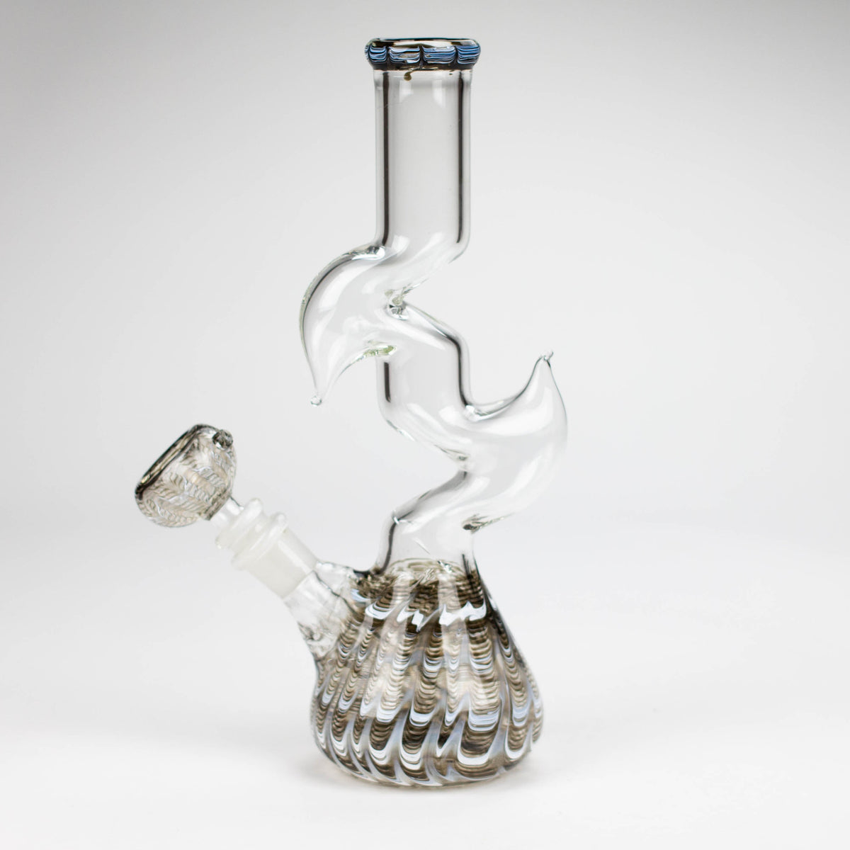 Kink Zong 10 Inch Beaker Bong in Black