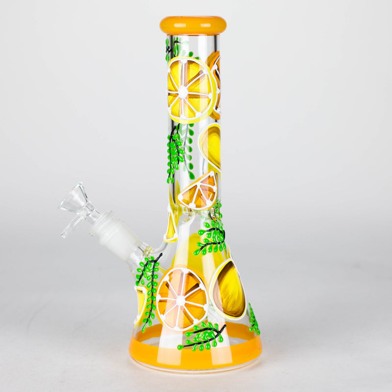 Lemonade Beaker Bong in 10 Inches