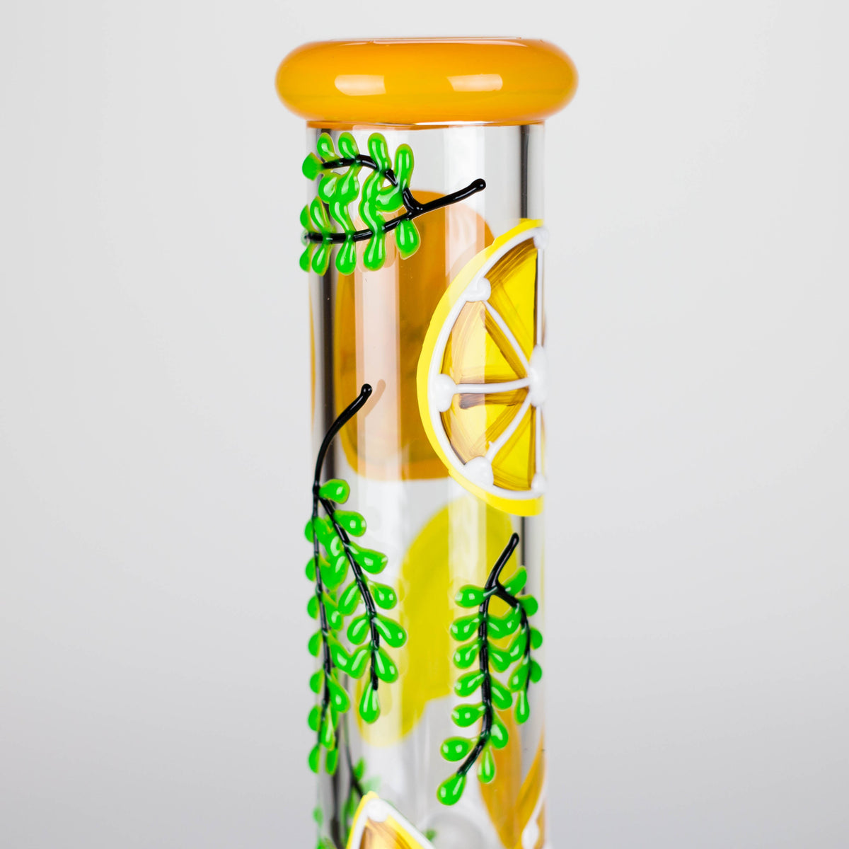 Glass Neck of the 10-Inch Lemonade Beaker Bong 