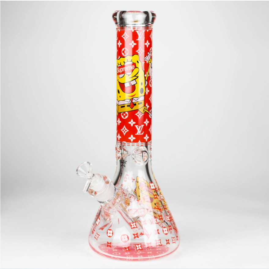 14-Inch Louis Vuitton Cartoon Bong