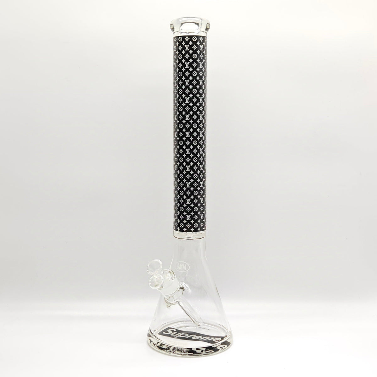 20 inch Supreme X LV Beaker Bong in Black