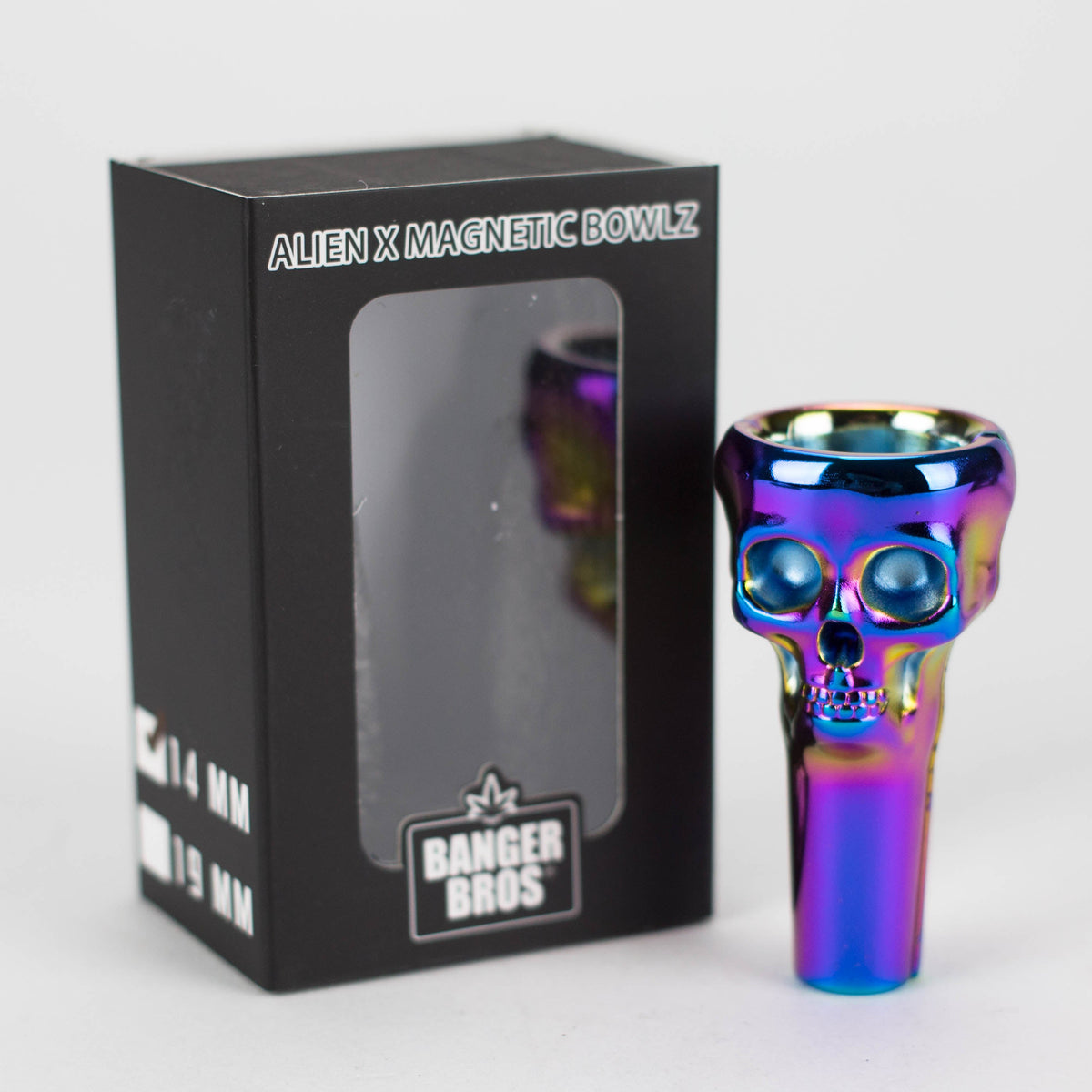 Magnetic Skull Metal Bowl Piece from Banger Bros